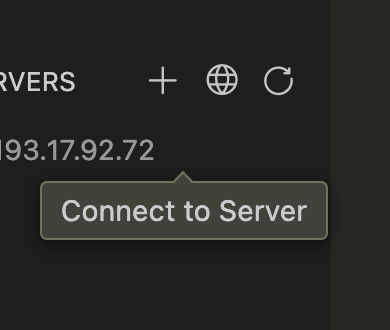 Connecting to a server